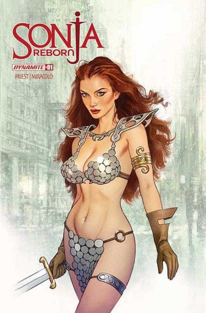 Stock Photo of Sonja Reborn #1 Cover B Joshua Middleton Variant Dynamite Entertainment Comics sold by Stronghold Collectibles of Acadiana Lafayette, LA