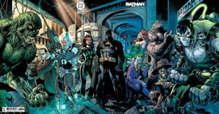 Stock Photo of  Batman #163 Cover E Jim Lee & Scott Williams Batman Connecting Gatefold Variant DC Comics Comics sold by Stronghold Collectibles of Acadiana Lafayette, LA