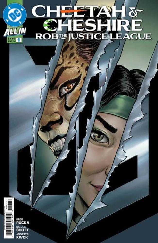 Stock Photo of Cheetah And Cheshire Rob the Justice League #1 (Of 6) CVR A Nicola Scott DC Comics Comics sold by Stronghold Collectibles of Acadiana Lafayette, LA