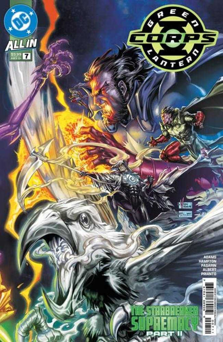 Stock Photo of Green Lantern Corps #7 CVR A V Ken Marion Connecting (Starbreaker Supremacy) DC Comics Comics sold by Stronghold Collectibles of Acadiana Lafayette, LA