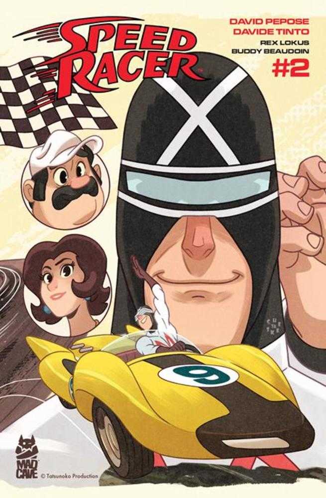 Stock Photo of Speed Racer #2 Cover B Sean Galloway Retro Manga Variant Mad Cave Studios Comics sold by Stronghold Collectibles of Acadiana Lafayette, LA