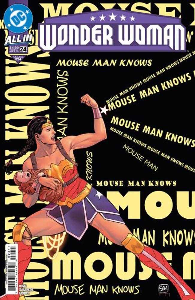 Stock Photo of Wonder Woman #24 CVR A Daniel Sampere DC Comics Comics sold by Stronghold Collectibles of Acadiana Lafayette, LA