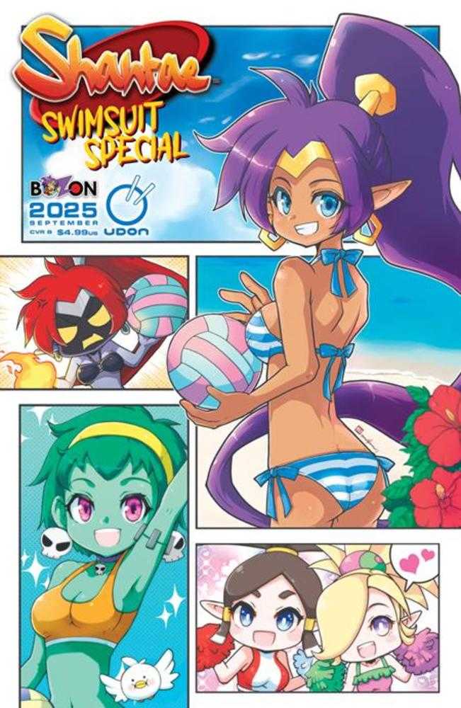 Stock Photo of 2025 Shantae Swimsuit Special #1 (One Shot) Cover B Mikan Variant Previously Foc'd On 7/28 Udon Entertainment Comics sold by Stronghold Collectibles of Acadiana Lafayette, LA