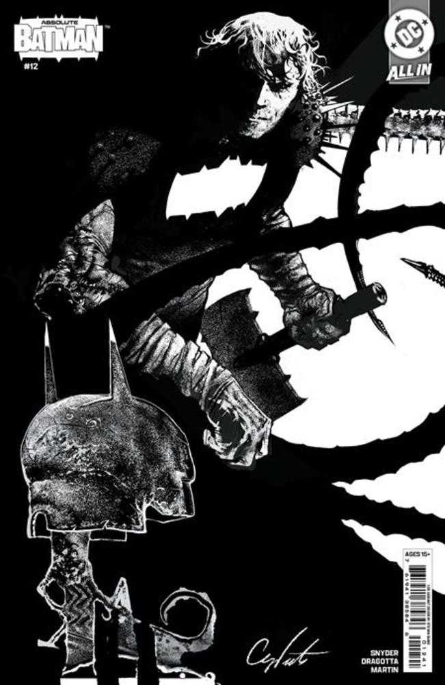 Stock Photo of Absolute Batman #12 Cover E 1 in 25 Stevan Subic Card Stock Variant DC Comics Comics sold by Stronghold Collectibles of Acadiana Lafayette, LA