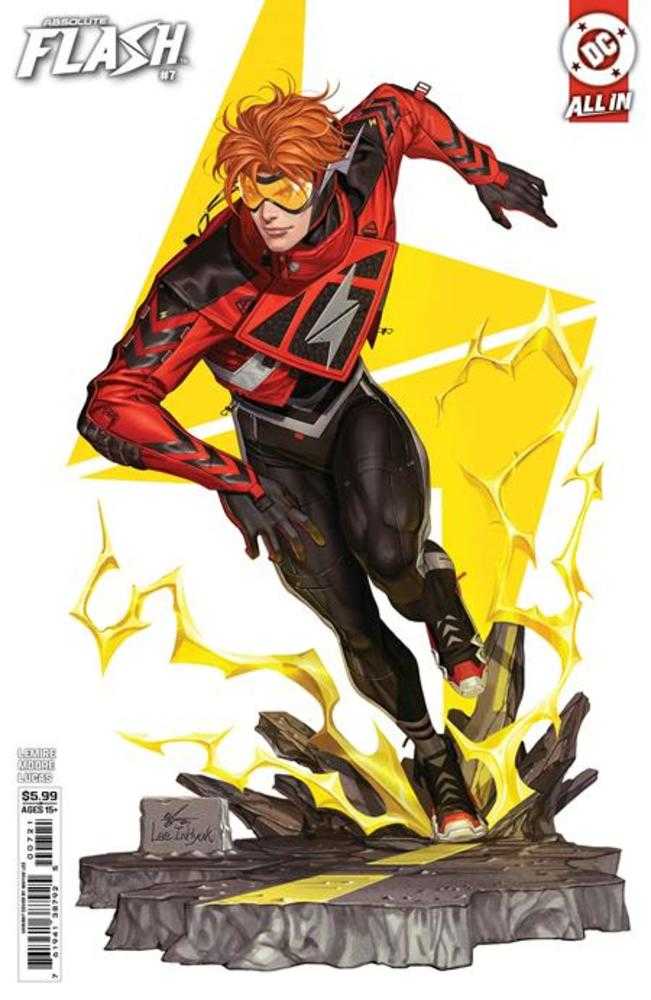 Stock Photo of Absolute Flash #7 Cover B Inhyuk Lee Card Stock Variant DC Comics Comics sold by Stronghold Collectibles of Acadiana Lafayette, LA