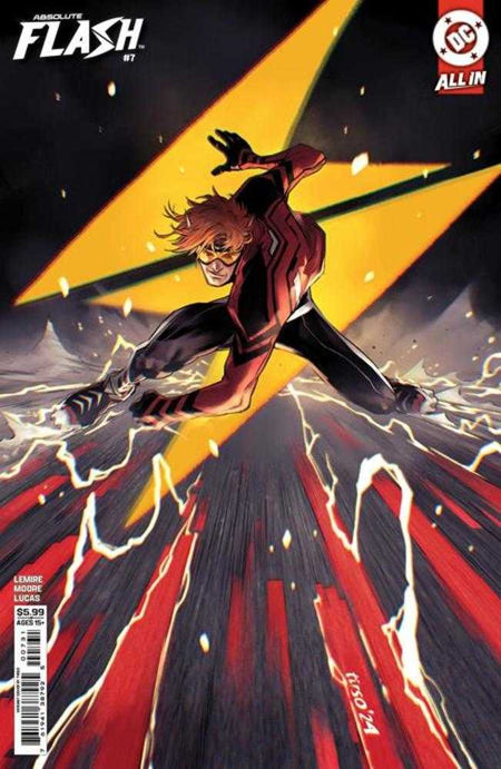 Stock Photo of Absolute Flash #7 Cover C Tirso Cons Card Stock Variant DC Comics Comics sold by Stronghold Collectibles of Acadiana Lafayette, LA