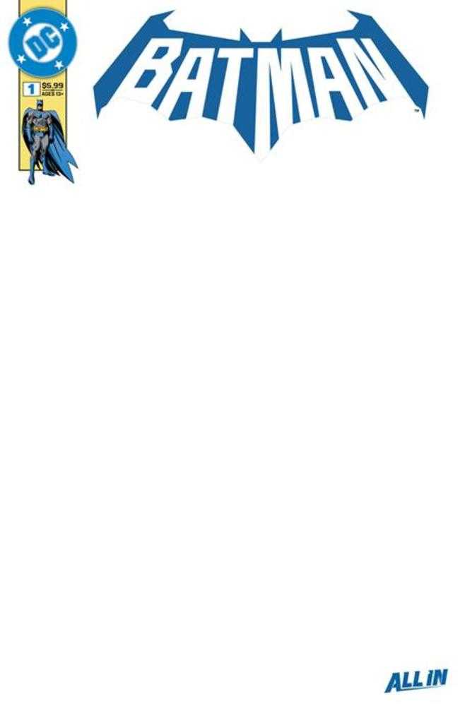 Stock Photo of Batman #1 Cover K Blank Card Stock Variant DC Comics Comics sold by Stronghold Collectibles of Acadiana Lafayette, LA