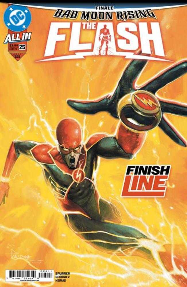 Stock Photo of Flash #25 CVR A Davide Paratore DC Comics Comics sold by Stronghold Collectibles of Acadiana Lafayette, LA