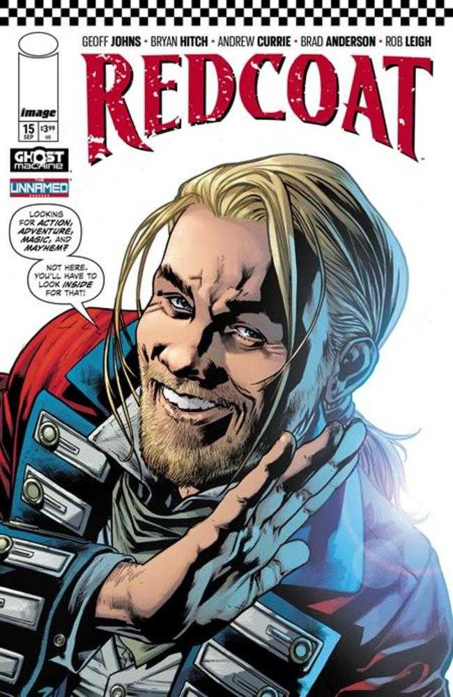 Stock Photo of Redcoat #15 CVR A Bryan Hitch & Brad Anderson Wraparound Image Comics Comics sold by Stronghold Collectibles of Acadiana Lafayette, LA