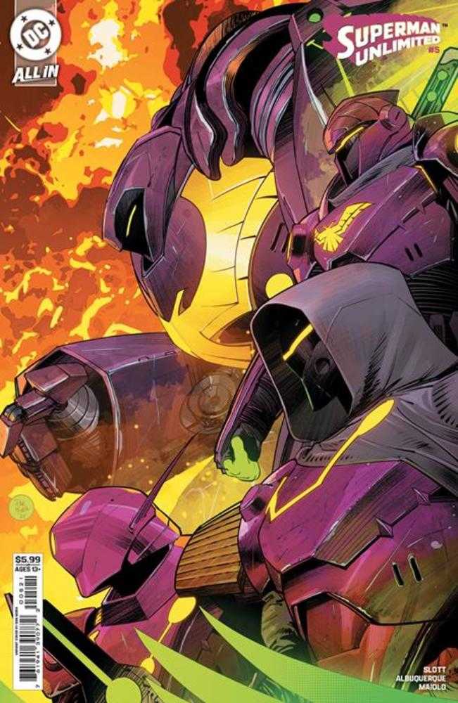 Stock Photo of Superman Unlimited #5 CVR B Dan Mora Card Stock Variant DC Comics Comics sold by Stronghold Collectibles of Acadiana Lafayette, LA