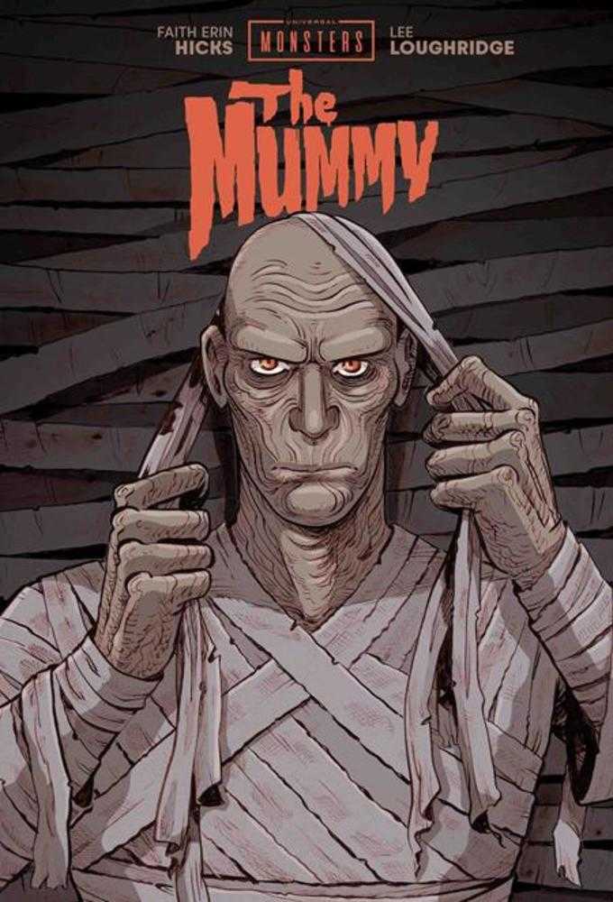 Stock Photo of  Universal Monsters The Mummy Hardcover Faith Erin Hicks & Lee Loughridge Cover Image Comics Graphic Novels sold by Stronghold Collectibles of Acadiana Lafayette, LA