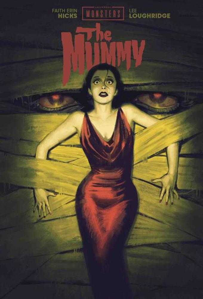 Stock Photo of Universal Monsters the Mummy Hardcover Direct Market Exclusive David Talaski Cover Image Comics Graphic Novels sold by Stronghold Collectibles of Acadiana Lafayette, LA
