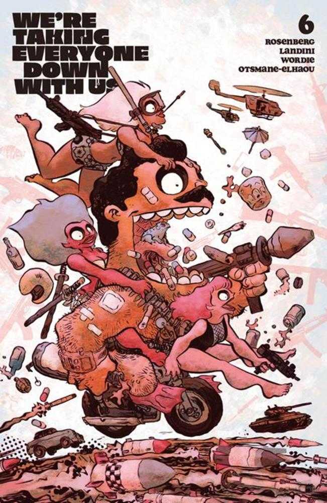 Stock Photo of Were Taking Everyone Down With Us #6 (Of 6) CVR B Jesse Lonergan Variant (MR) Image Comics Comics sold by Stronghold Collectibles of Acadiana Lafayette, LA