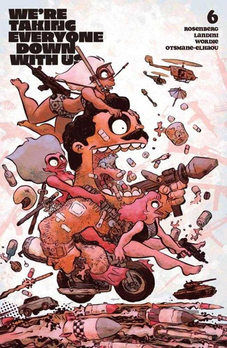 Stock Photo of Were Taking Everyone Down With Us #6 (Of 6) CVR B Jesse Lonergan Variant (MR) Image Comics Comics sold by Stronghold Collectibles of Acadiana Lafayette, LA