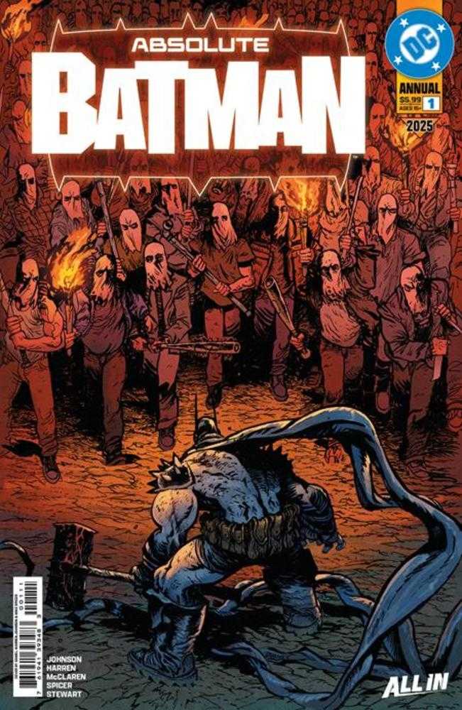 Stock Photo of Absolute Batman 2025 Annual #1 (One Shot) CVR A Daniel Warren Johnson DC Comics Comics sold by Stronghold Collectibles of Acadiana Lafayette, LA