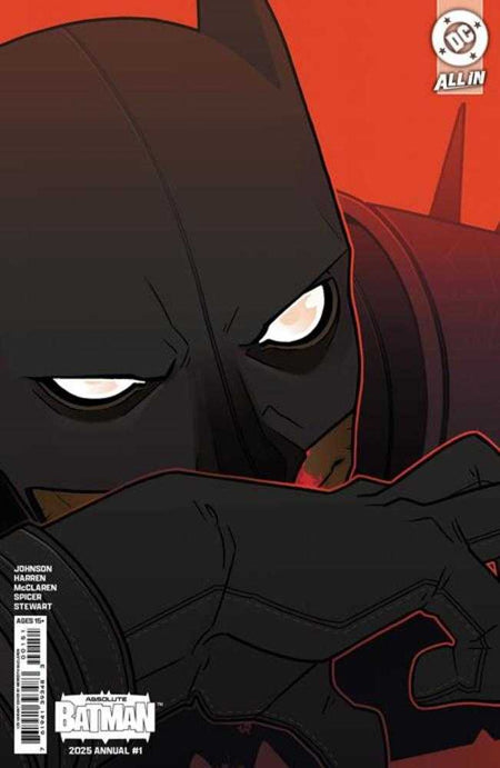 Stock Photo of Absolute Batman 2025 Annual #1 (One Shot) CVR E 1:25 Meredith McClaren Card Stock Variant DC Comics Comics sold by Stronghold Collectibles of Acadiana Lafayette, LA