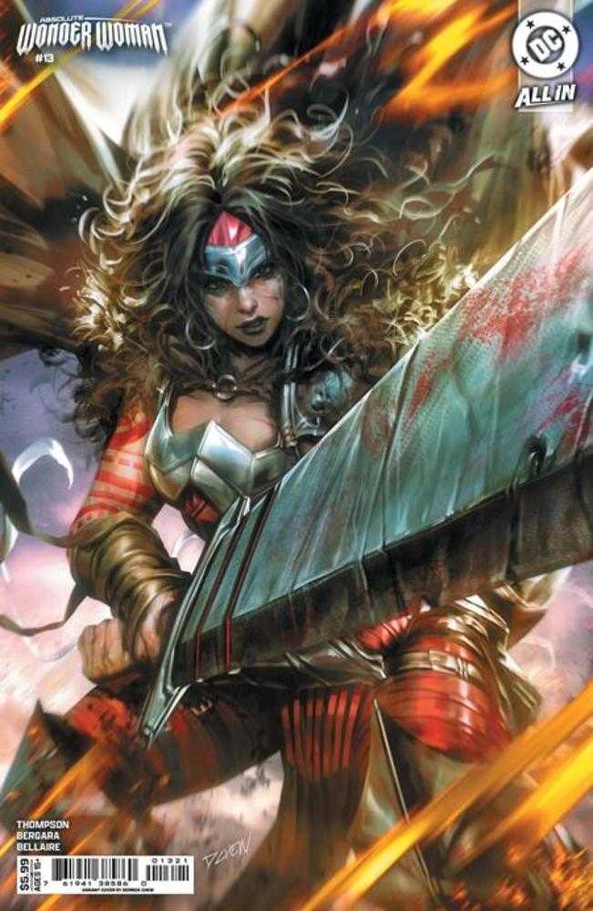 Stock Photo of Absolute Wonder Woman #13 CVR B Derrick Chew Card Stock Variant DC Comics Comics sold by Stronghold Collectibles of Acadiana Lafayette, LA