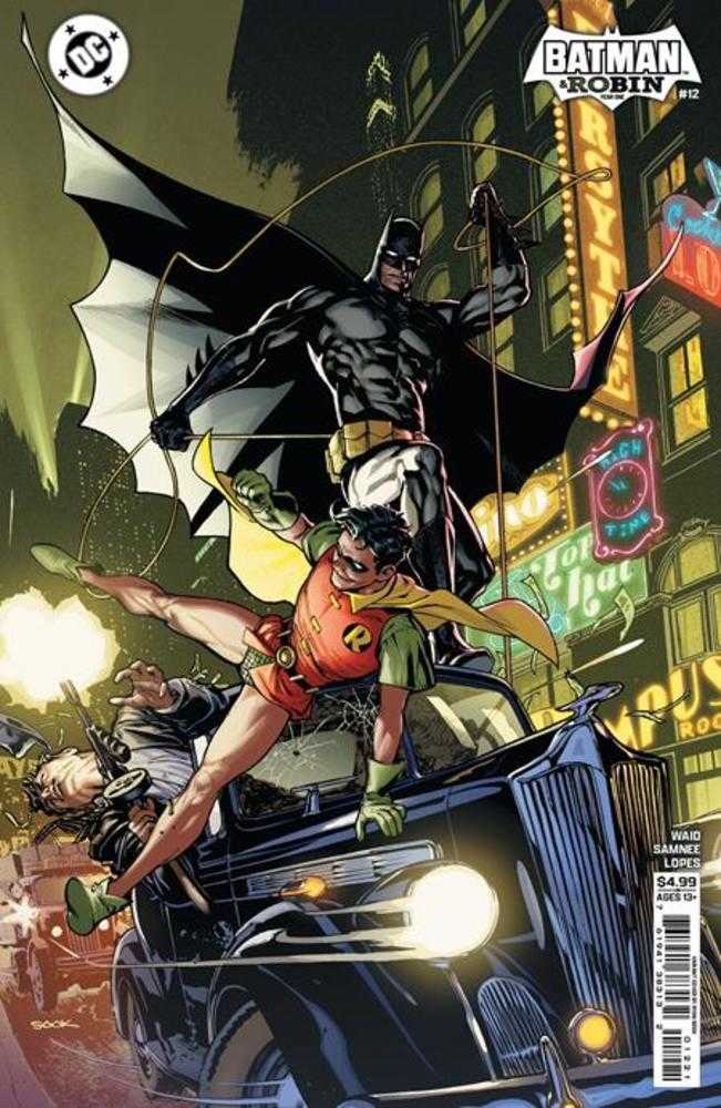 Stock Photo of Batman & Robin Year One #12 (Of 12) CVR C Ryan Sook Card Stock Variant DC Comics Comics sold by Stronghold Collectibles of Acadiana Lafayette, LA