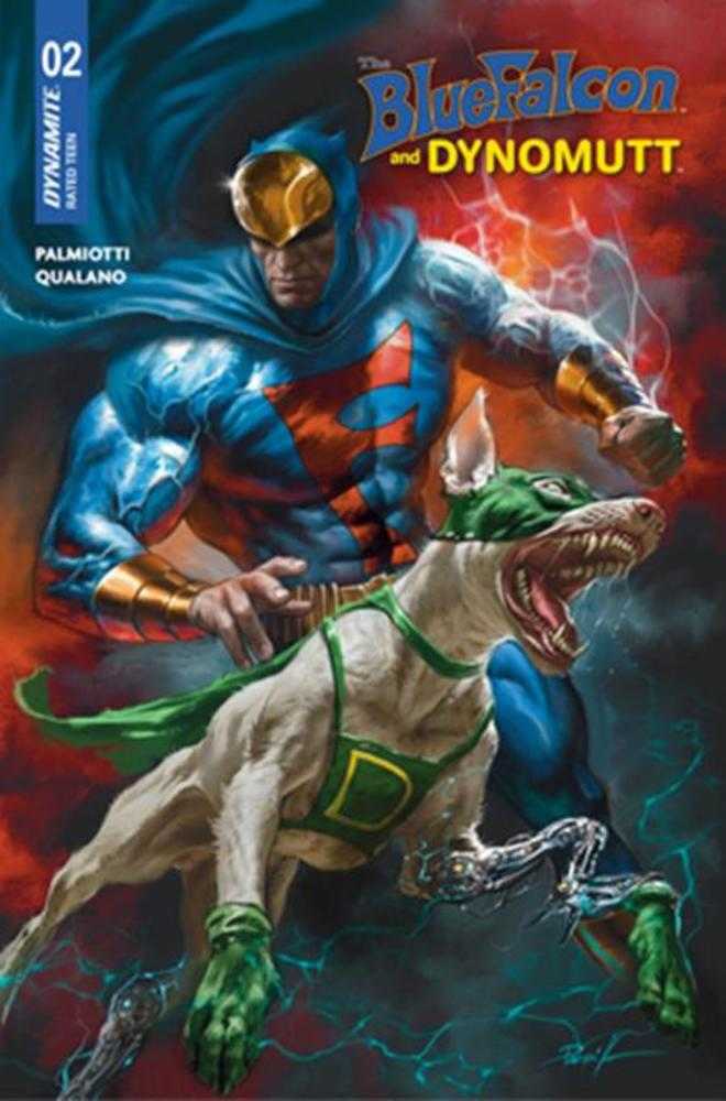 Stock Photo of Blue Falcon & Dynomutt #2 CVR A Lucio Parrillo Dynamite Entertainment Comics sold by Stronghold Collectibles of Acadiana Lafayette, LA