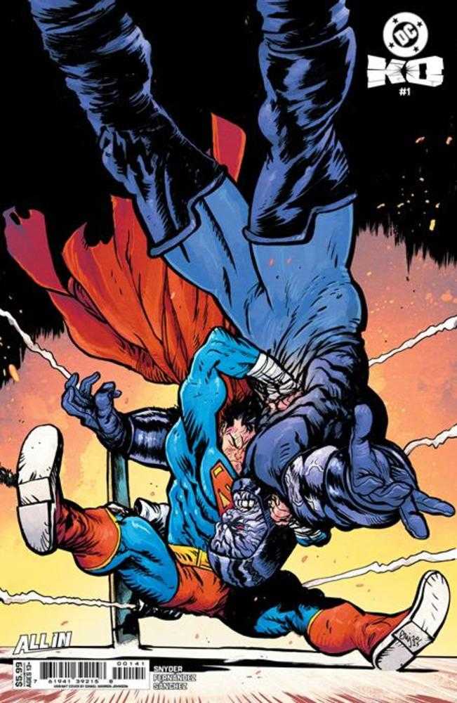Stock Photo of DC K.O. #1 (of 5) CVR C Daniel Warren Johnson Card Stock Variant DC Comics Comics sold by Stronghold Collectibles of Acadiana Lafayette, LA