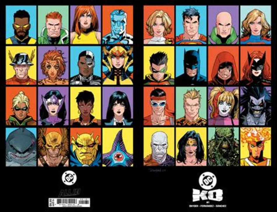 Stock Photo of DC K.O. #1 (of 5) CVR H Dan Mora Bracket Wraparound Card Stock Variant DC Comics Comics sold by Stronghold Collectibles of Acadiana Lafayette, LA