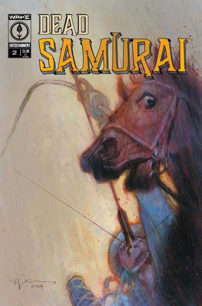 Stock Photo of Dead Samurai #2 2nd Print CVR A Bill Sienkiewicz (MR) Wake Entertainment Comics sold by Stronghold Collectibles of Acadiana Lafayette, LA