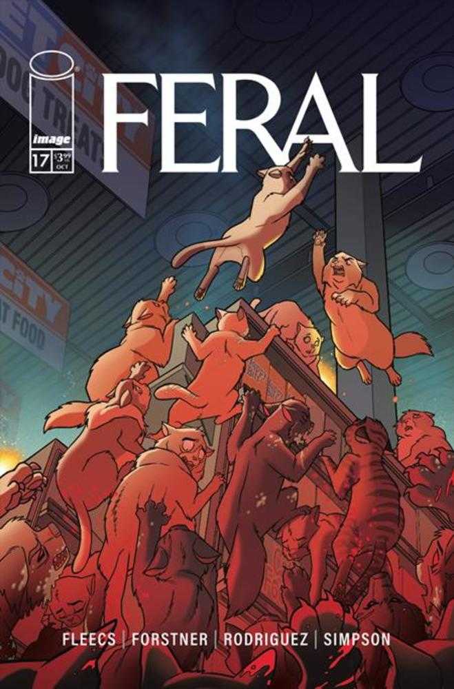 Stock Photo of Feral #17 CVR A Tony Fleecs Image Comics Comics sold by Stronghold Collectibles of Acadiana Lafayette, LA