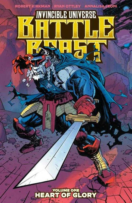 Stock Photo of Battle Beast TPB Volume 01 Ryan Ottley & Annalisa Leoni Cover Image Comics Graphic Novels sold by Stronghold Collectibles of Acadiana Lafayette, LA