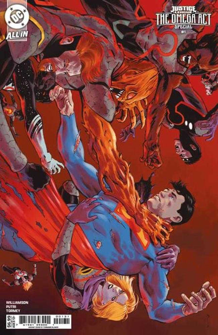 Stock Photo of Justice League the Omega Act Special #1 (One Shot) CVR C Fernando Blanco Card Stock Variant (DC K.O.) DC Comics Comics sold by Stronghold Collectibles of Acadiana Lafayette, LA