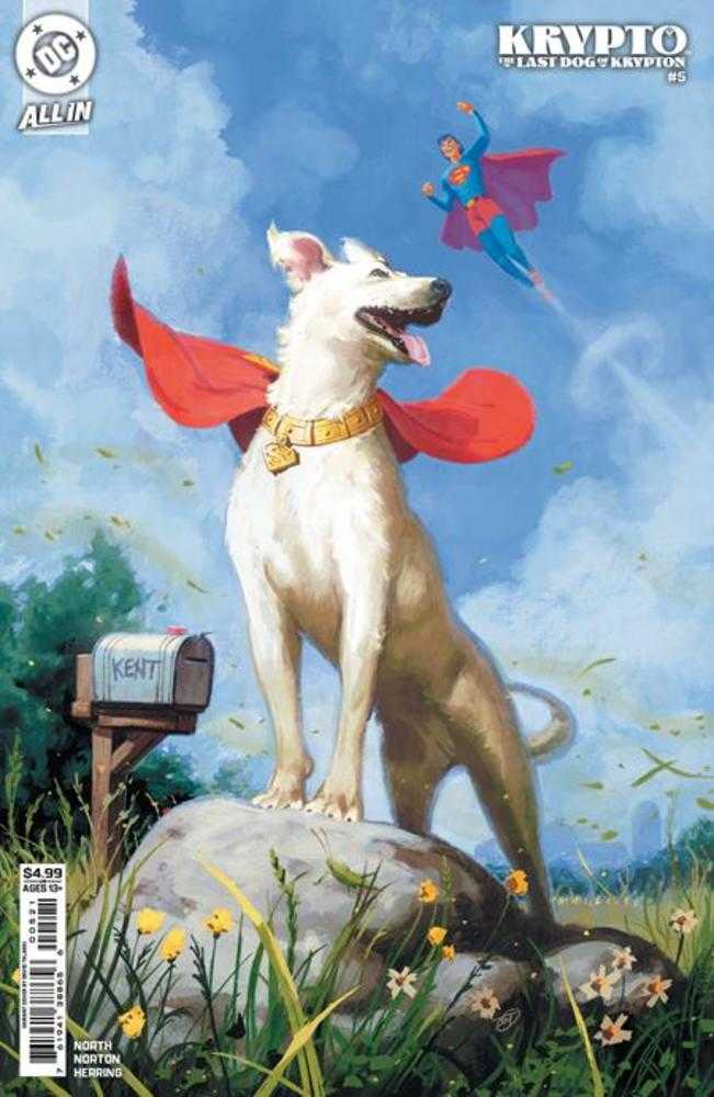 Stock Photo of Krypto the Last Dog of Krypton #5 (of 5) CVR B David Talaski Card Stock Variant DC Comics Comics sold by Stronghold Collectibles of Acadiana Lafayette, LA