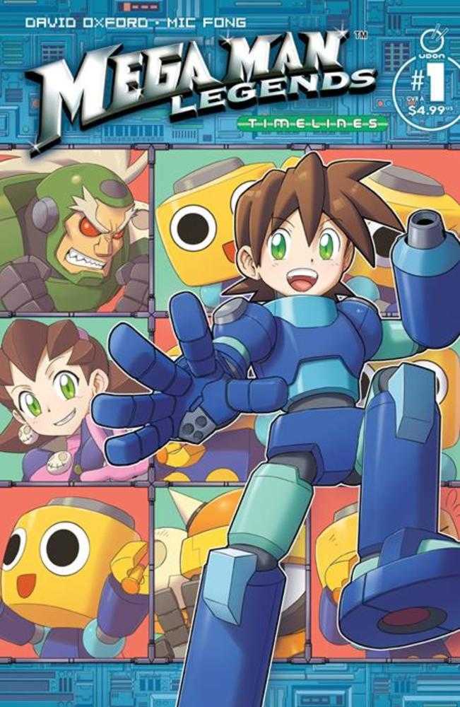 Stock Photo of  Mega Man Legends Timelines #1 (One Shot) Cover A Mic Fong Udon Entertainment Comics sold by Stronghold Collectibles of Acadiana Lafayette, LA
