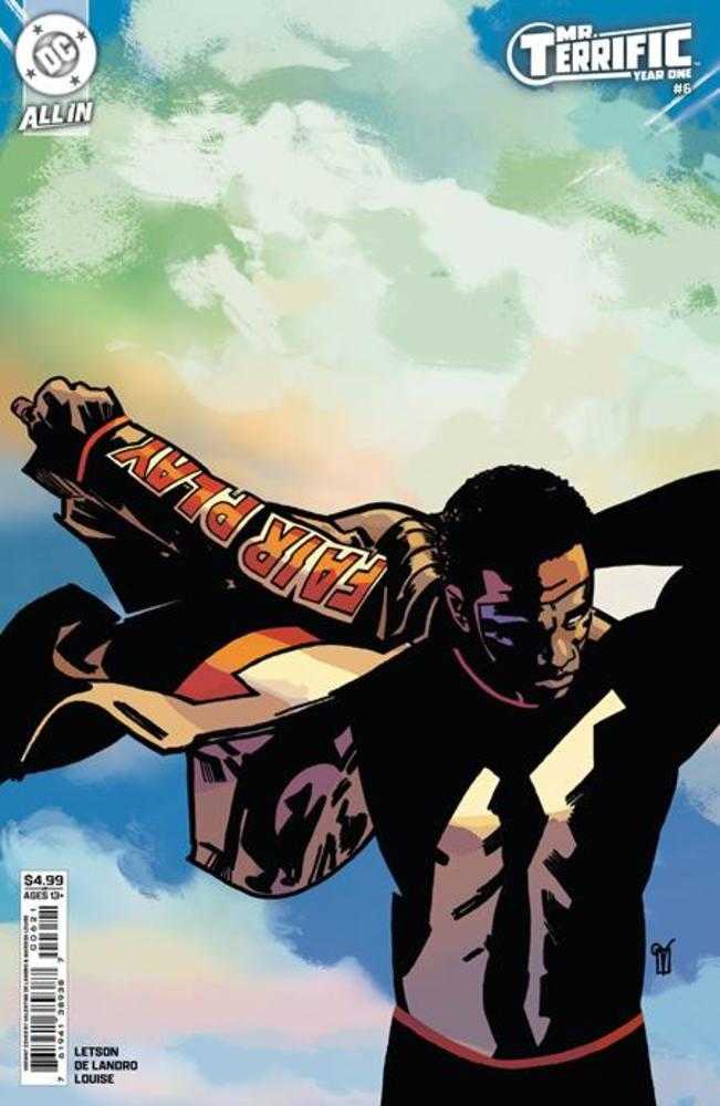 Stock Photo of Mr Terrific Year One #6 (Of 6) CVR B Valentine De Landro Card Stock Variant DC Comics Comics sold by Stronghold Collectibles of Acadiana Lafayette, LA