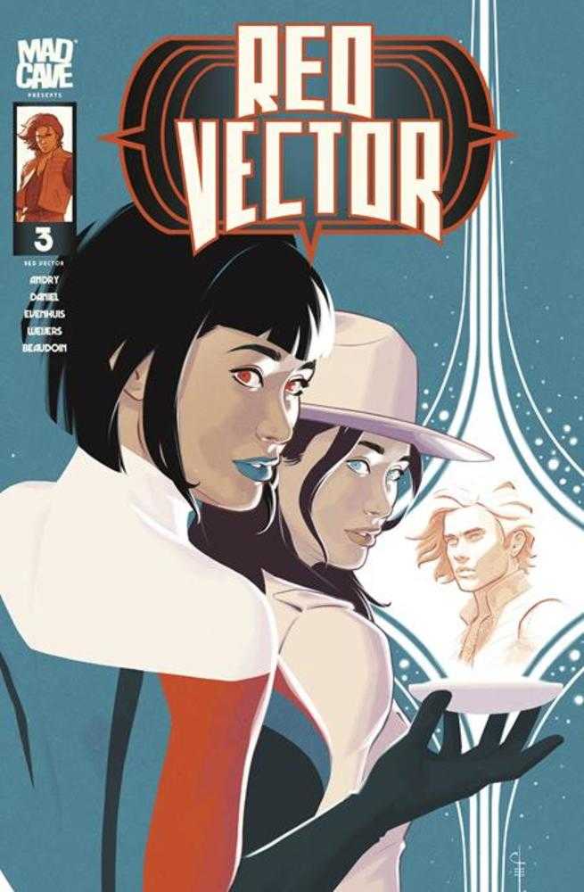 Stock Photo of Red Vector #3 (of 5) Mad Cave Studios Comics sold by Stronghold Collectibles of Acadiana Lafayette, LA