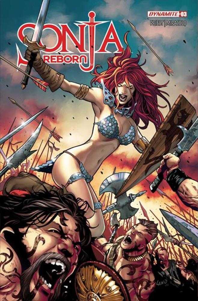 Stock Photo of Sonja Reborn #3 CVR D Greg Land Variant Dynamite Entertainment Comics sold by Stronghold Collectibles of Acadiana Lafayette, LA