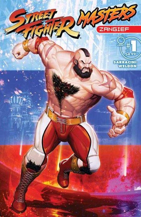 Stock Photo of  Street Fighter Masters Zangief #1 (One Shot) Cover A Genzoman Udon Entertainment Comics sold by Stronghold Collectibles of Acadiana Lafayette, LA