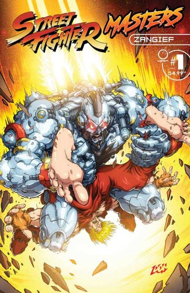 Stock Photo of  Street Fighter Masters Zangief #1 (One Shot) Cover C Inc 1:5 Don Figueroa Variant Udon Entertainment Comics sold by Stronghold Collectibles of Acadiana Lafayette, LA