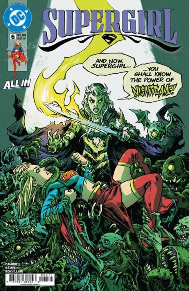 Stock Photo of Supergirl #6 CVR A Sophie Campbell DC Comics Comics sold by Stronghold Collectibles of Acadiana Lafayette, LA