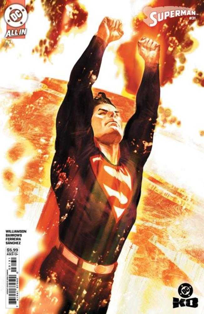 Stock Photo of Superman #31 CVR C Sebastian Fiumara Card Stock Variant (DC K.O.) DC Comics Comics sold by Stronghold Collectibles of Acadiana Lafayette, LA