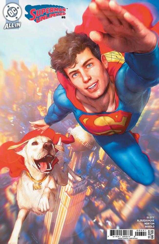 Stock Photo of Superman Unlimited #6 CVR D Tiago Da Silva Card Stock Variant DC Comics Comics sold by Stronghold Collectibles of Acadiana Lafayette, LA