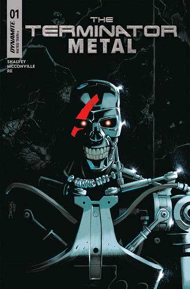 Stock Photo of Terminator Metal #1 CVR A Declan Shalvey Dynamite Entertainment Comics sold by Stronghold Collectibles of Acadiana Lafayette, LA