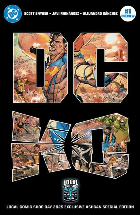 Stock Photo of DC K.O. Ashcan #1 2025 Local Comic Shop Day Exclusive Cover B Javi Fernandez Foil Variant DC Comics Comics sold by Stronghold Collectibles of Acadiana Lafayette, LA
