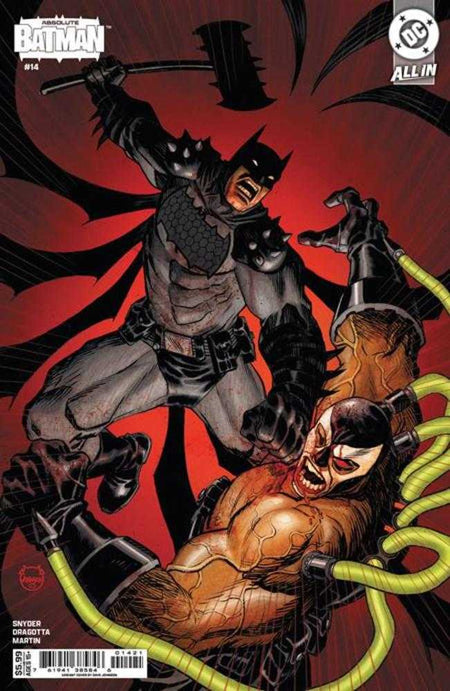 Stock Photo of  Absolute Batman #14 Cover B Dave Johnson Card Stock Variant DC Comics Comics sold by Stronghold Collectibles of Acadiana Lafayette, LA