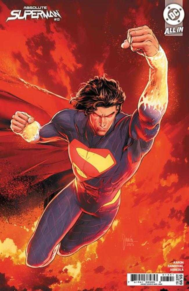Stock Photo of Absolute Superman #13 CVR C Mikel Janin Card Stock Variant DC Comics Comics sold by Stronghold Collectibles of Acadiana Lafayette, LA
