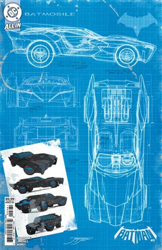 Stock Photo of Batman #3 CVR E Jorge Jimenez Bat Gadget Card Stock Variant DC Comics Comics sold by Stronghold Collectibles of Acadiana Lafayette, LA