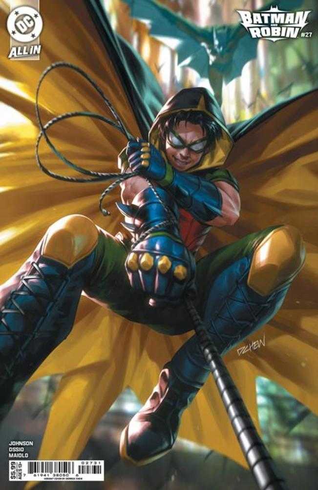 Stock Photo of Batman and Robin #27 CVR C Derrick Chew Card Stock Variant DC Comics Comics sold by Stronghold Collectibles of Acadiana Lafayette, LA