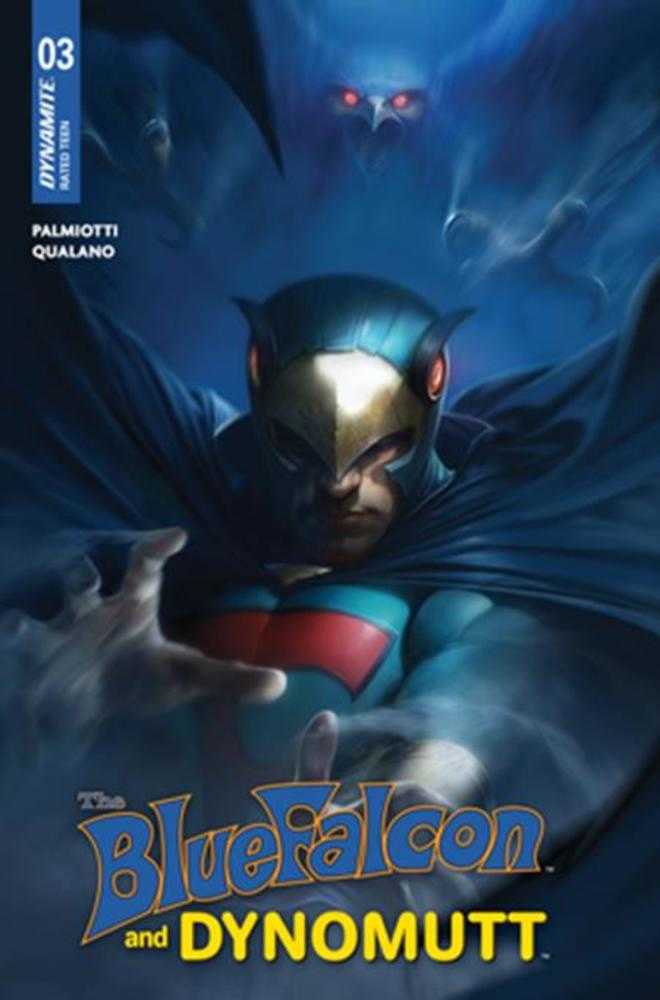 Stock Photo of Blue Falcon & Dynomutt #3 CVR D Francesco Mattina Variant Dynamite Entertainment Comics sold by Stronghold Collectibles of Acadiana Lafayette, LA