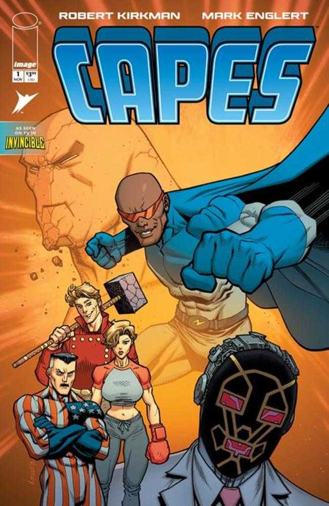 Stock Photo of  Invincible Universe Capes #1 Cover A Ryan Ottley & Dave Mccaig Image Comics Comics sold by Stronghold Collectibles of Acadiana Lafayette, LA