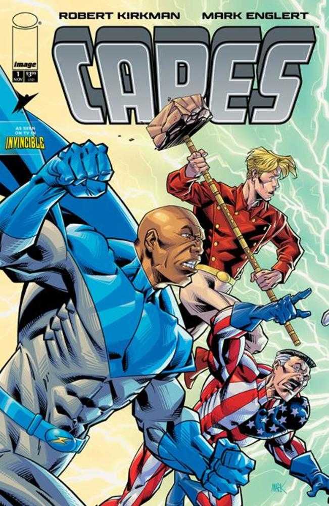 Stock Photo of  Invincible Universe Capes #1 Cover B Mark Englert Variant Image Comics Comics sold by Stronghold Collectibles of Acadiana Lafayette, LA