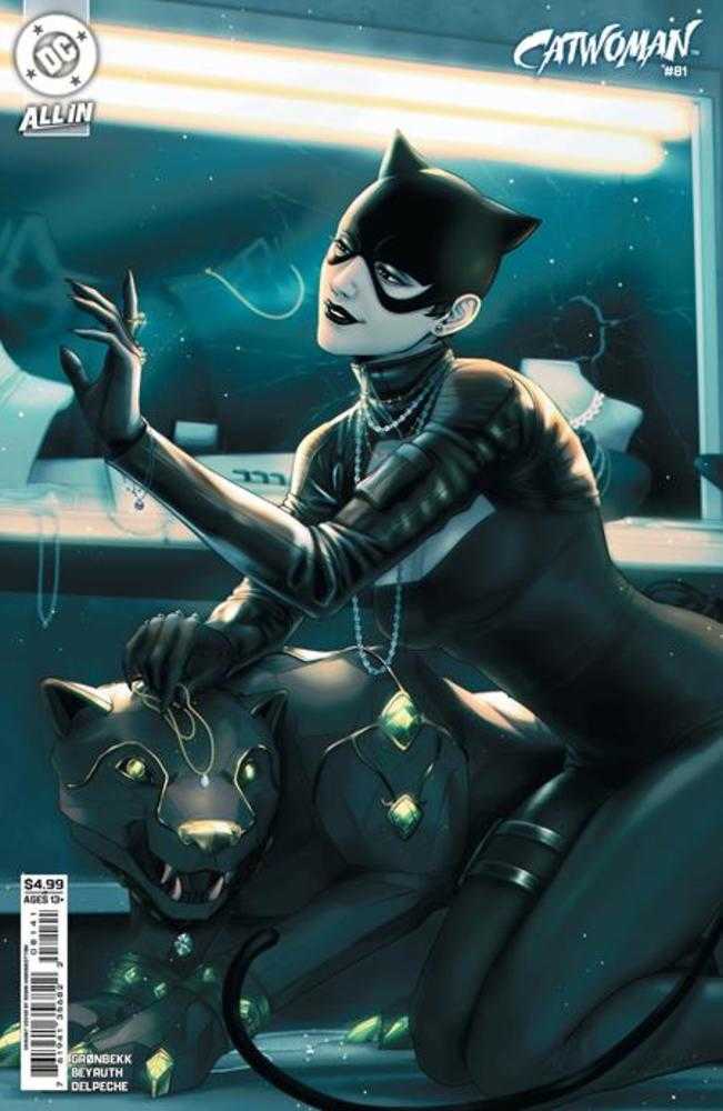 Stock Photo of  Catwoman #81 Cover D Robin Higginbottom Card Stock Variant DC Comics Comics sold by Stronghold Collectibles of Acadiana Lafayette, LA