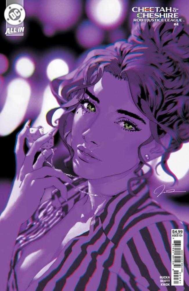 Stock Photo of Cheetah and Cheshire Rob the Justice League #4 (Of 6) CVR B Gerald Parel Card Stock Variant DC Comics Comics sold by Stronghold Collectibles of Acadiana Lafayette, LA